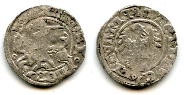AR grosso of Alexander Jagellon (1501-1506), Vilno, Polish-Lithuanian Commonwealth (Huletski #4050)