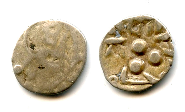 AR damma (1/5 dirham) of Jalam II w/Sri, Multan, 830's AD, Abbasid governors
