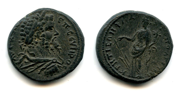 Rare AE26 of Septimius Severus (193-211 AD) from Creteia-Flaviopolis, Bithynia, Roman Provincial coinage