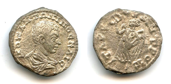 Silver didrachm of Diadumenian (217-218), Tarsus, Cilicia, Roman Provincial coinage