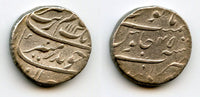 Quality AR rupee, Aurangzeb (1658-1707), Burhanpur, 1701, Mughal Empire, India