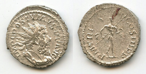 Silver antoninianus of Postumus (259-268 AD), Lyons mint, Gallo-Roman Empire