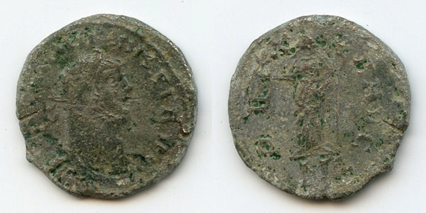 Local issue antoninianus of Carausius (287-293 CE), Romano-British Empire - PAX type