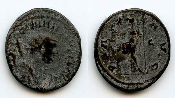 Antoninianus of Carausius (287-293 CE), London, Romano-British Empire - PAX S-C type