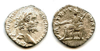 Silver denarius of Septimius Severus (193-211 AD), Roman Empire (RIC 88)