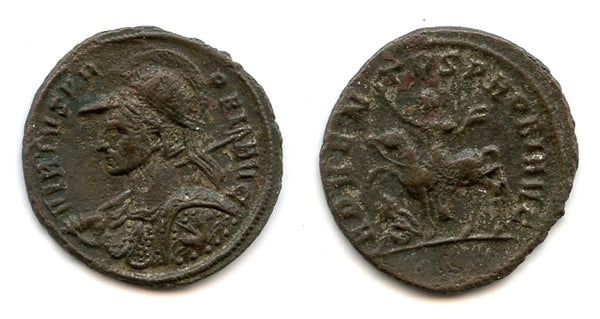 Rare type antoninianus of Probus (276-282 AD), Lyons, Roman Empire (RIC 20v)