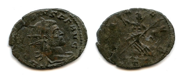 AE antoninianus of Claudius II Gothicus (268-270 AD), Milan, Roman Empire
