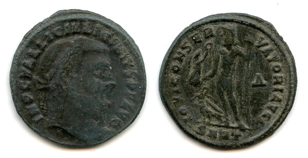 Nice follis of Licinius I (308-324 AD), Heraclea, Roman Empire (RIC#17)