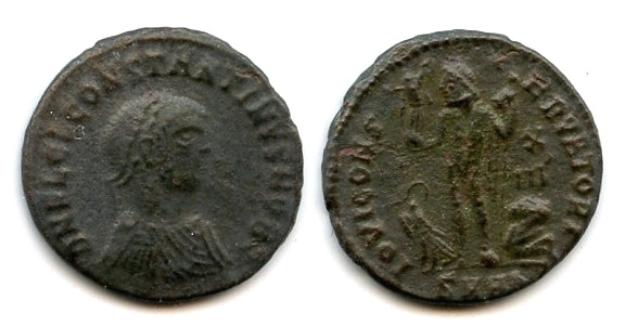 Follis of Constantine II as Caesar (317-37), Heraclea, Roman Empire