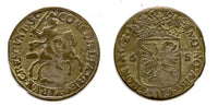 Silver 6-stuivers, 1690, Groningen and the Ommelanden, Dutch Republic