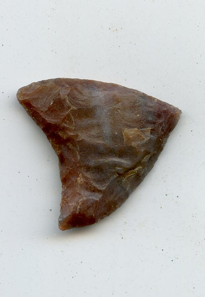 Jasper concave base triangle arrowhead, North Africa, late Neolithic, ca.3000 BC