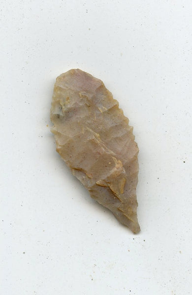 Chert laurel leaf lanceolate arrowhead, North Africa, late Neolithic, c.3000 BC