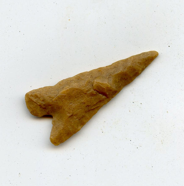 Agate triangle arrowhead, North Africa, Neolithic period, ca.3000 BC