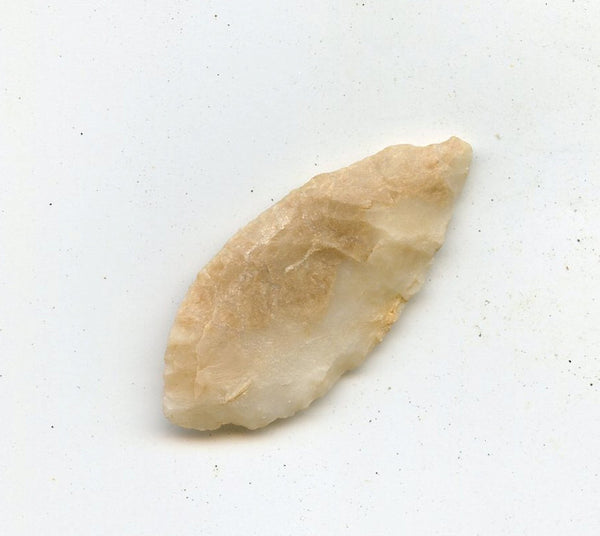 Chert ovate lanceolate arrowhead, North Africa, late Neolithic, c.3000 BC