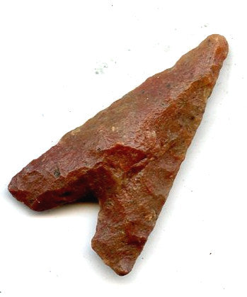 Chert tidikelt triangle arrowhead, North Africa, late Neolithic, ca.3000 BC