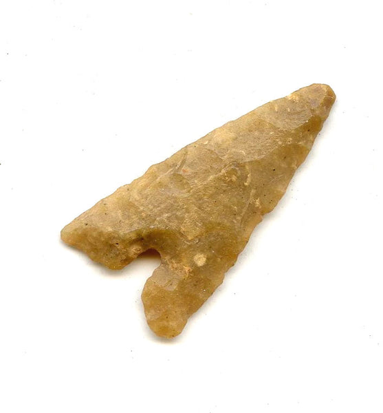Chert tidikelt triangle arrowhead, North Africa, late Neolithic, ca.3000 BC