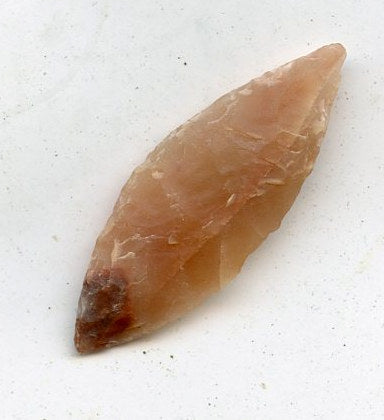 Agate ovate lanceolate from  North Africa,  late Neolithic period, ca.3000 BC