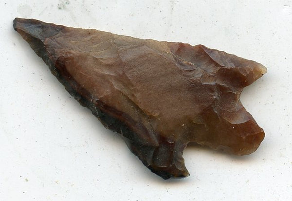 Jasper stemmed triangle arrowhead, North Africa, Neolithic period, ca.3000 BC