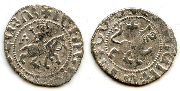 Silver takvorin, Levon III (1301-07), Sis mint, Cilician Armenia (Bed#1758)