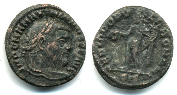 Very nice 1/4 follis of Maximianus (286-305 AD), Siscia mint, Roman Empire