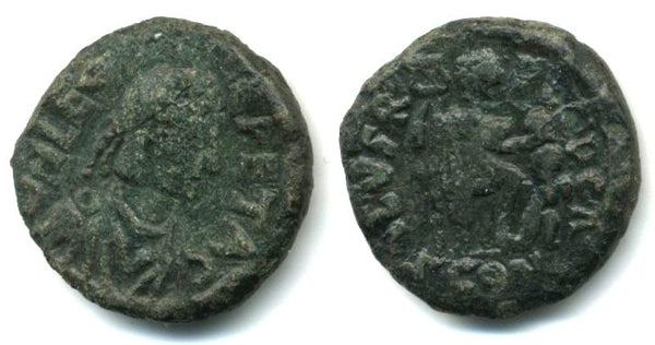 Unpublished variety of AE2 of Leo (457-474 AD), SALVS RPVRLCA