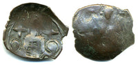 Andronicus II (1282-1328), billon trachy (DO 809-810), Thessalonica mint, restored Byzantine Empire