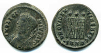 Excellent camp-gate follis of Licinius I (308-324 AD), Heraclea mint - rare issue (R4)
