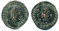 Rare! Early large follis of Licinius I (308-324 AD) w/LICINNIVS, Antioch mint, Roman Empire