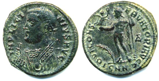 Excellent follis of Licinius I (307-324 AD), Nicomedia mint, Roman Empire