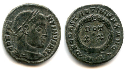 Follis of Constantine the Great (307-337 AD), Rome mint, Roman Empire