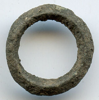 Ancient Celtic bronze ring money from Hungary, ca.800-500 BC