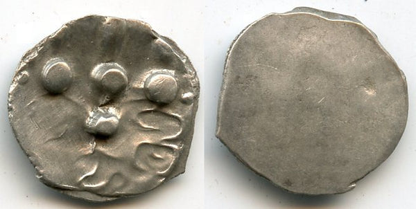Rare AR drachm, Hindu Shahi of Gandhara, India, c.600-700 AD - "HaSi" type