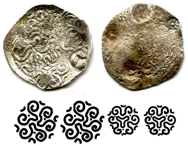 RRR HUGE early silver vimshatika, Matsya Janapada (600-500 BC), Ancient India