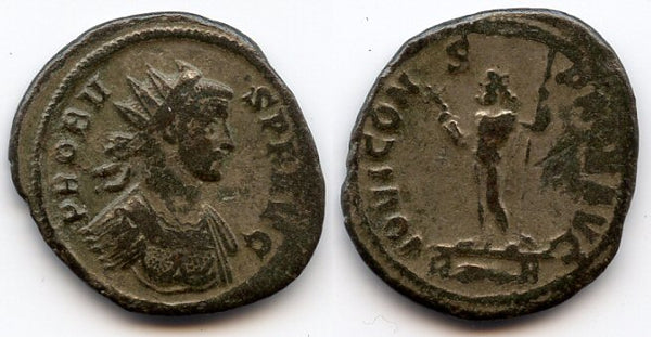 Silvered antoninianus of Probus (276-282 AD), IOVI CONS PROB AVG, Rome mint, Roman Empire