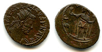 Rare barbarous radiate, SPES/VIRTVS hybrid, ca.270-280 AD, Roman Gaul