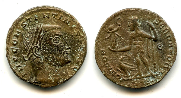IOVI follis of Constantine the Great (307-337 CE), Siscia, Roman Empire
