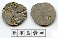 RRR AR karshapana, Nanda period (ca.345-323 BC), Magadha, India (G/H #448var)