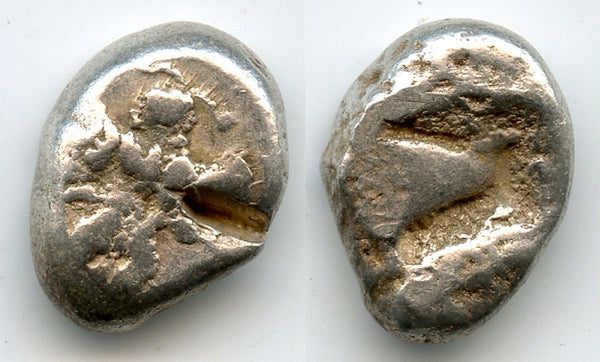 Archaic silver stater, Kaunos in Caria, c.490-470 BC, Ancient Greece