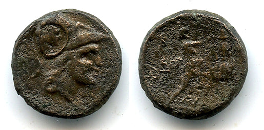 Countermarked AE unit of Antigonus Gonatas (277-239 BC), Macedonian Kingdom
