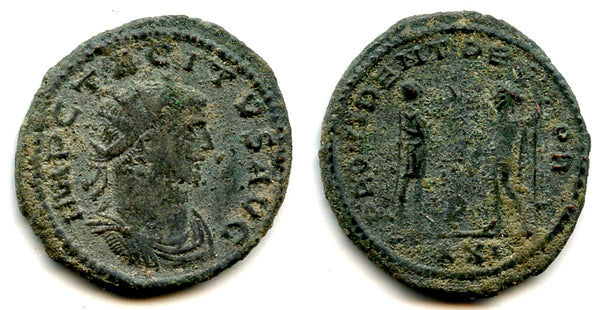 Billon antoninianus of Tacitus (275-276 CE), Antioch mint, Roman Empire