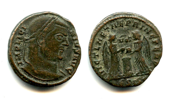 Rare (R4) VLPP of Licinius I (308-324 AD), Siscia, Roman Empire (RIC 86)