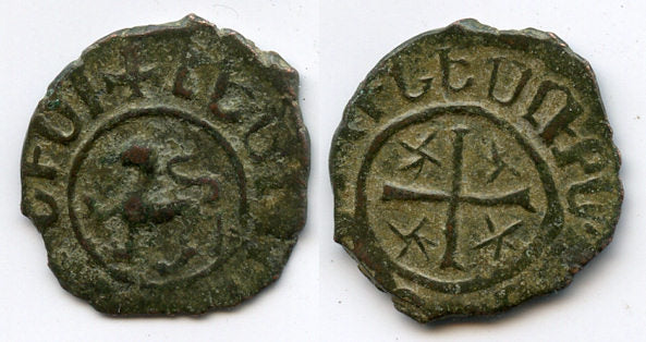 Bronze kardez, Levon II (1270-1289), Cilician Armenia - lion type