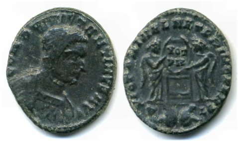 Nice VLPP follis of Constantine I (307-37), Lyons mint, Roman Empire