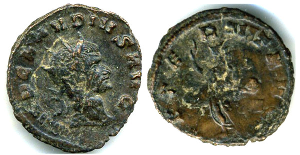 AE antoninianus of Claudius II (268-270 AD), Rome mint, AETERNIT AVG