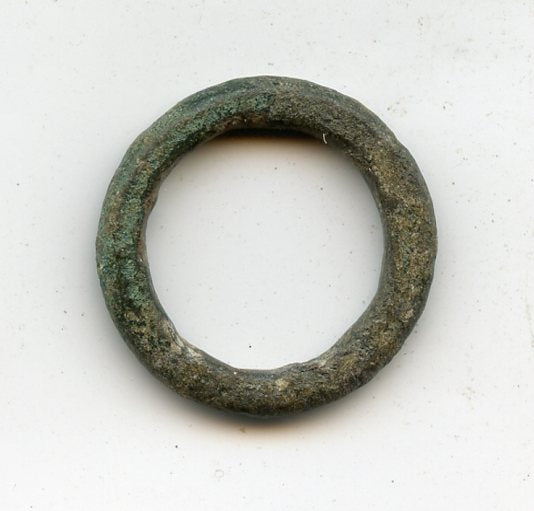 Authentic ancient Celtic ring money, Danube region, ca.800-500 BC