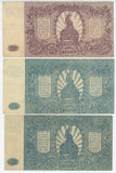 Russia - South Lot of 3 Banknotes 1920