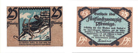 Nice notgeld paper money, 1917-1920, Gutschein, Germany