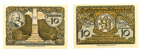 Nice notgeld paper money, 1920, Fallersleben, Germany