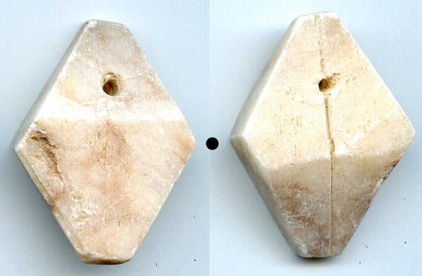 Rare very early huge stone cowrie-shell imitation, 2nd-1st millenium BC, North-Eastern China