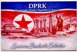 Set of 7 different uncirculated specimen notes w/folder, North Korea (DPRK), 2002-13
